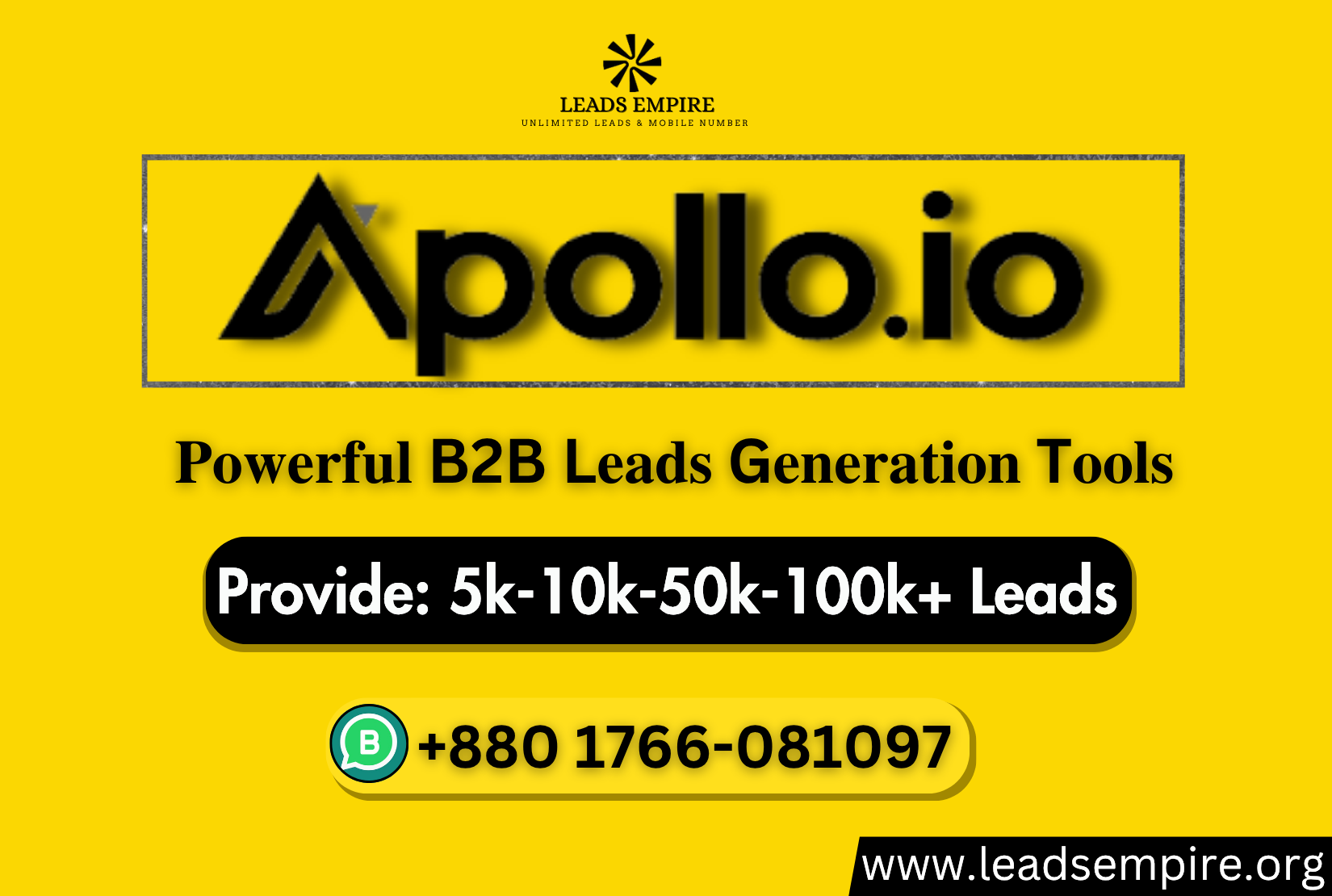 𝐆𝐞𝐭 𝐀𝐩𝐨𝐥𝐥𝐨.𝐢𝐨 𝐔𝐧𝐥𝐢𝐦𝐢𝐭𝐞𝐝 𝐕𝐞𝐫𝐢𝐟𝐢𝐞𝐝 𝐁2𝐁 𝐋𝐞𝐚𝐝𝐬 & 𝗣𝗲𝗿𝘀𝗼𝗻𝗮𝗹 𝗠𝗼𝗯𝗶𝗹𝗲 𝗡𝘂𝗺𝗯𝗲𝗿 Leads empire